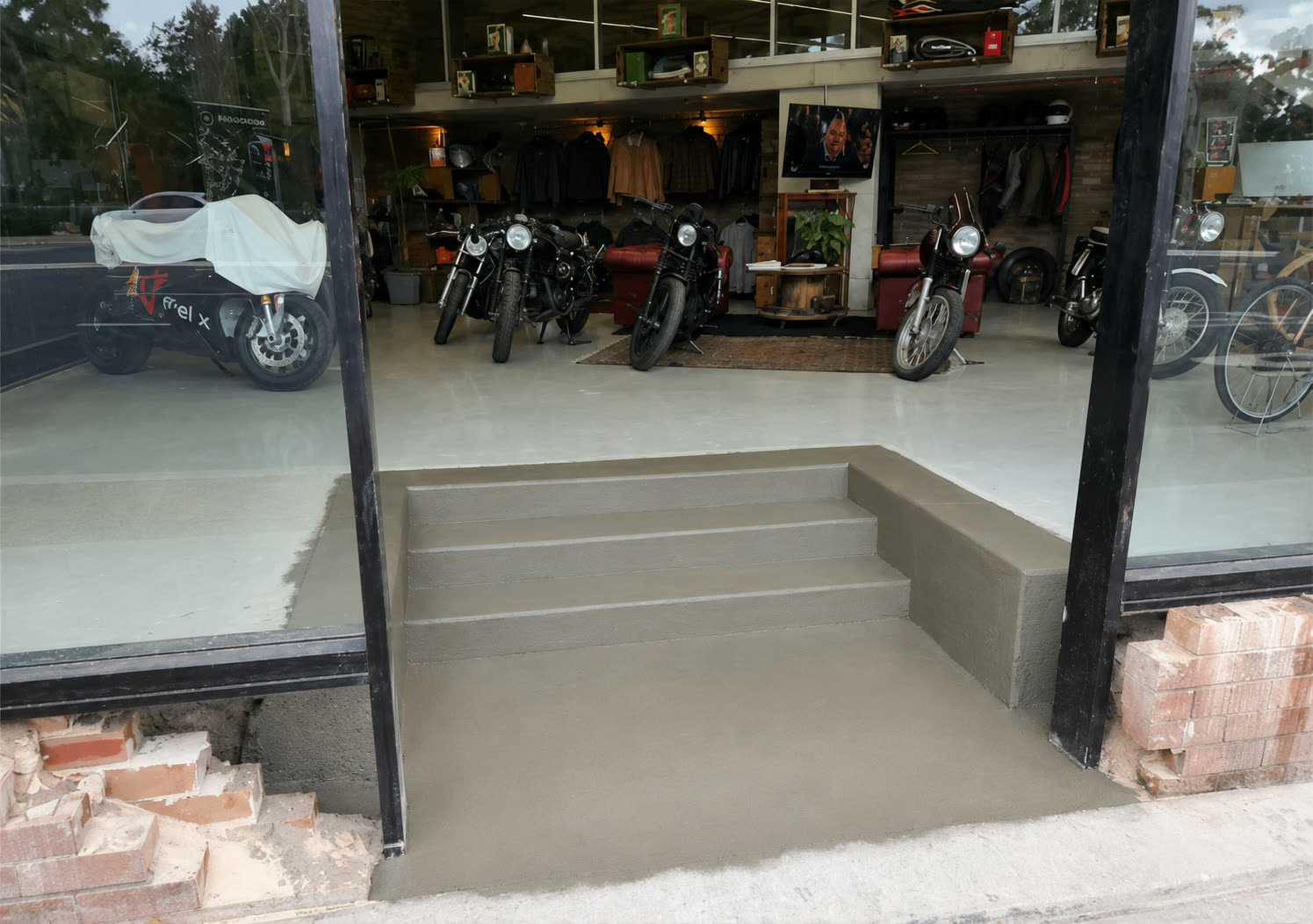 Concreting work by Pristine Care Australia