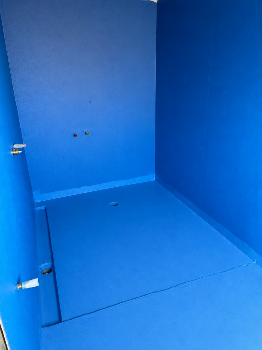 Shower base waterproofing membrane